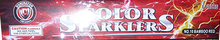 Load image into Gallery viewer, A30- No. 10 Color Bamboo Sparkler 8 Piece Red Box