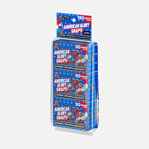 A18D-American Glory® Snaps 3 Packs of 50