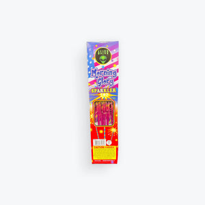 A35A1- 14" Morning Glory Sparkler Box Alien 144 Pieces