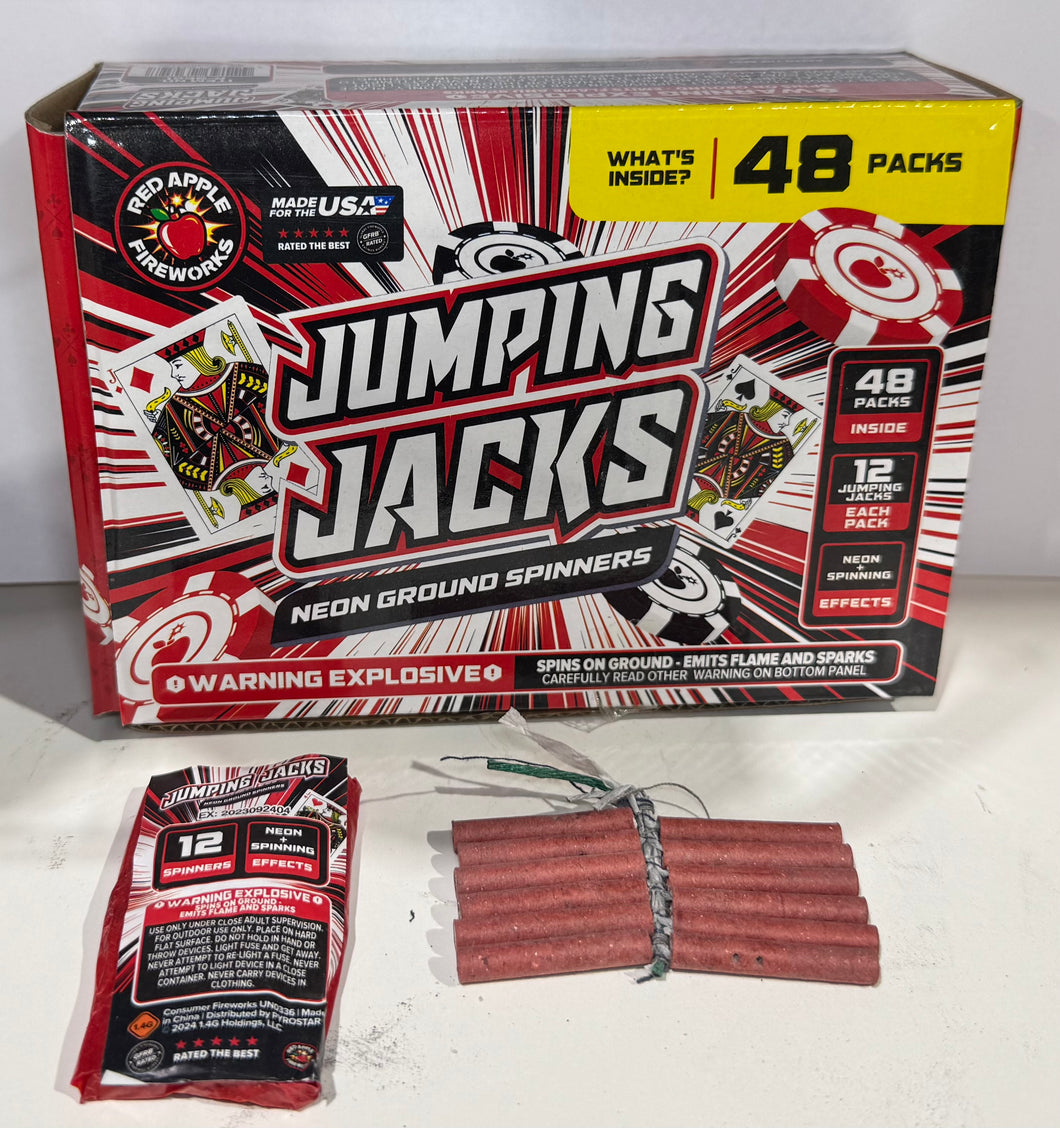 A03A- Jumping Jacks – Redbeard's Firework Showcase