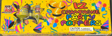 Load image into Gallery viewer, A23A- Party Poppers 12 Pack