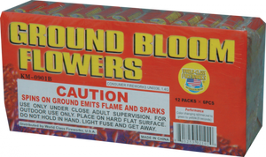 A02- Ground Bloom Flower (pack of 6)