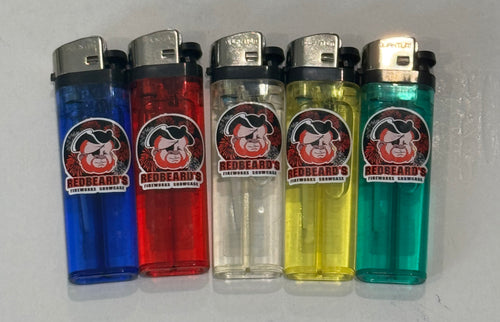 A26- Redbeard Logo Disposable Lighter