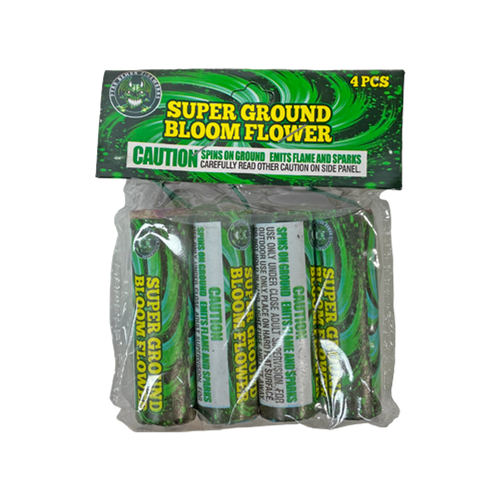 A03B- Super Ground Bloom with Crackle (Pack of 4)