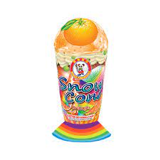 B25- Snow Cone Jr.- Orange