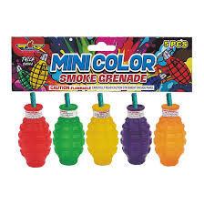 A29A- Mini Color Smoke Grenades
