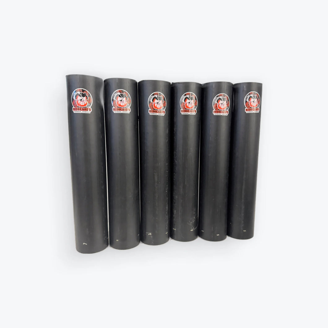 6 Mortar Tubes 1.91