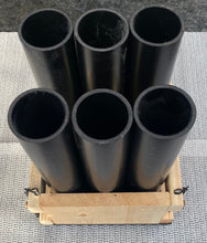 Load image into Gallery viewer, The &quot;Musket Shot&quot; Fireworks Cake &amp; Mortar Rack v 3.0 With 6 Shot Mortar Topper (Tubes not included) As Featured by CodyBPyrotechnics!